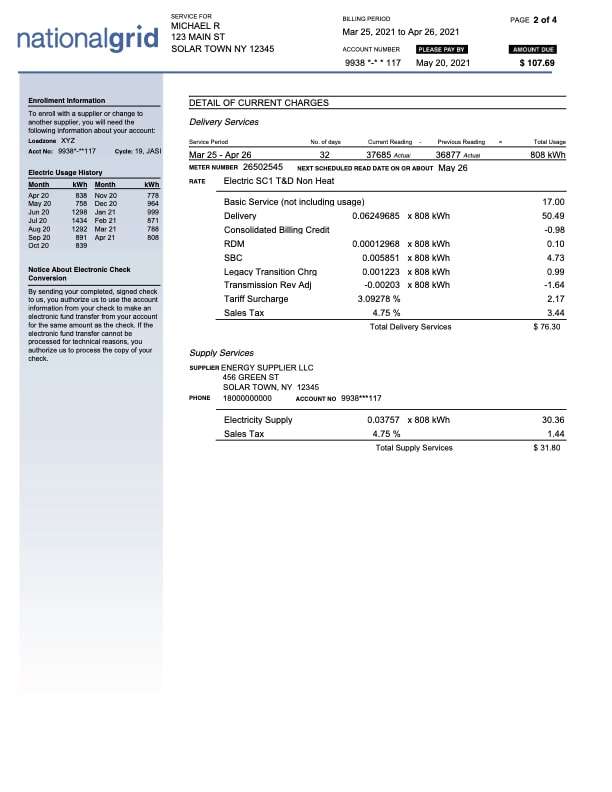 national grid customer service pay bill